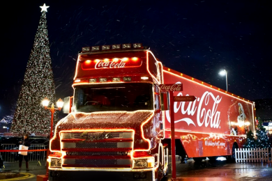 Грузовик Coca-Cola