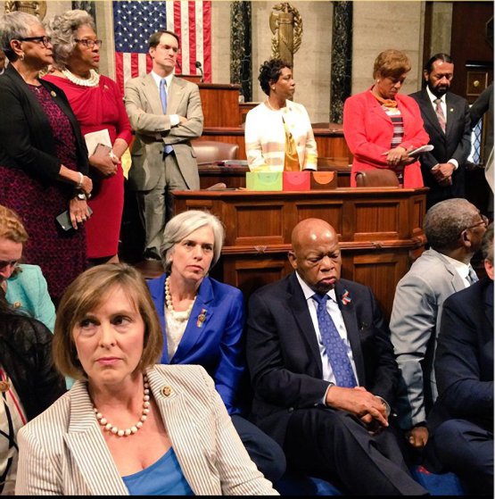 House Democrats Stage Sit-In Over Gun Control