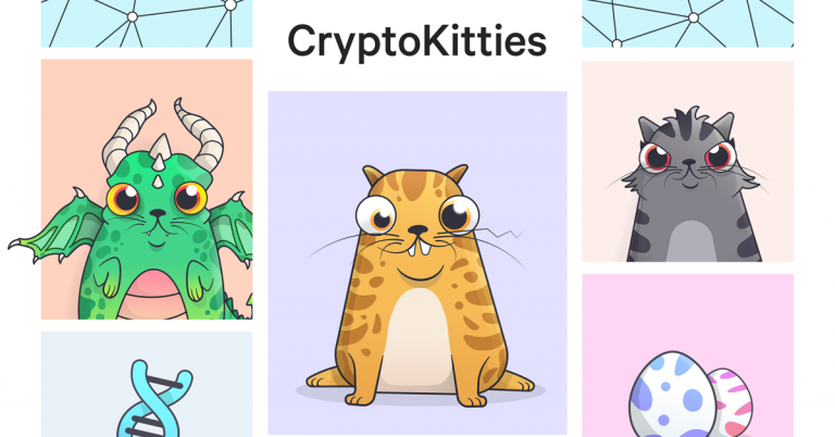 Скриншот с сайта CryptoKitties