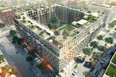 Проект жилого района Rybalsky