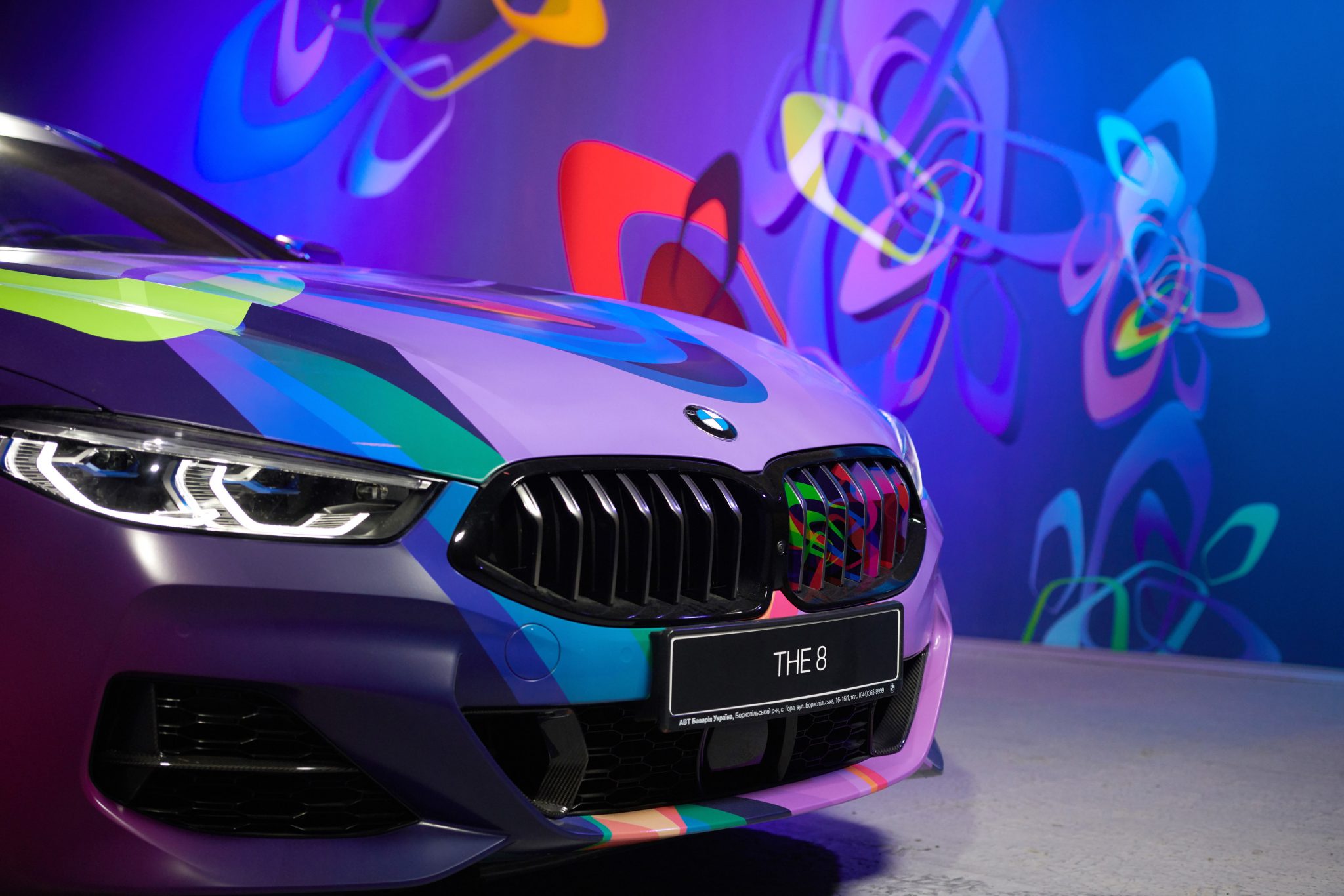 Арт-объект создали на базе спорткара BMW M850і xDrive
