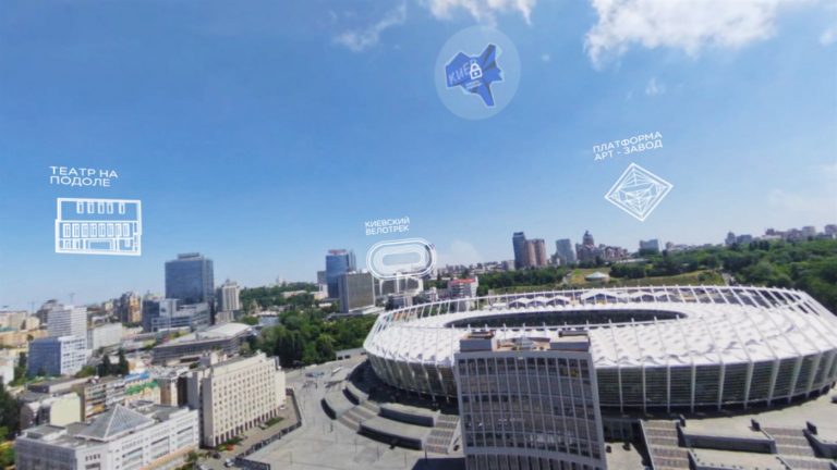 История первой VR-экскурсии по Киеву