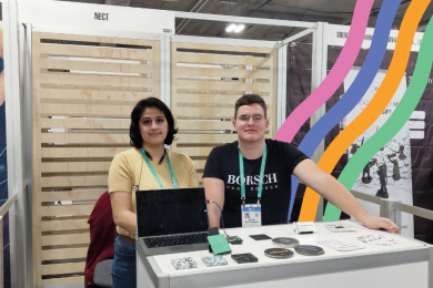 Стенд nect на CES.