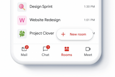 Редизайн Gmail