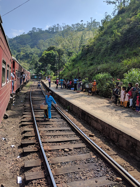 Поезд на Шри-Ланке