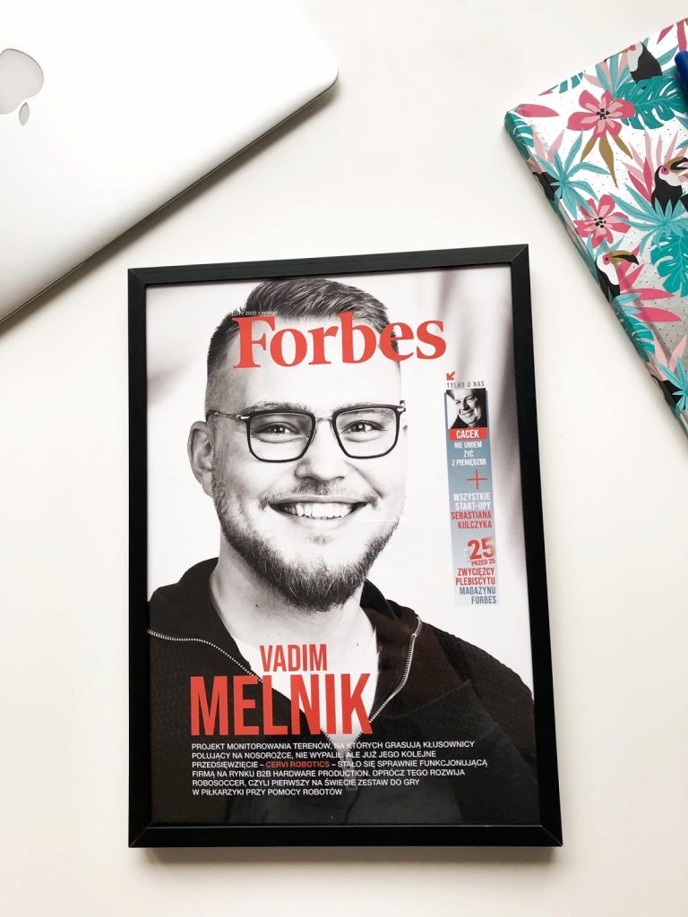 Вадим Мельник на обложке Forbes
