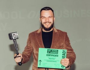 Богдан Процюк, основатель производства бумажных трубочек Eco-friendly