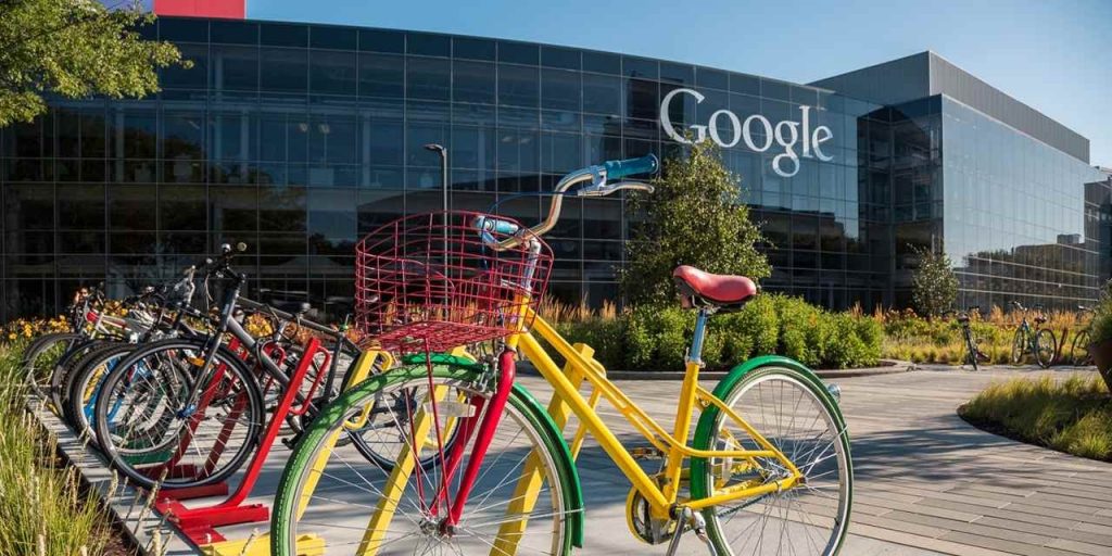 Офис Google в Кремниевой долине. Источник: California dream big