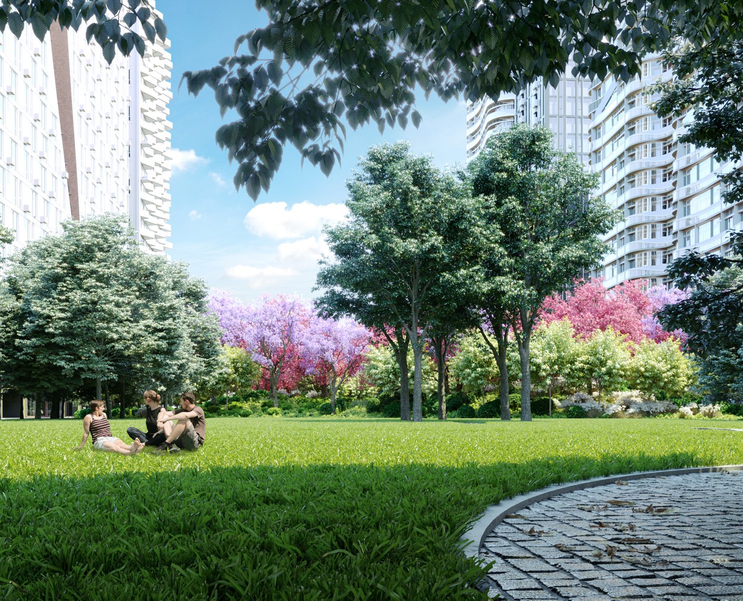 Как будет выглядеть парк в жилом комплексе Creator City