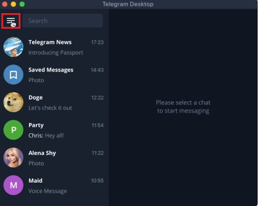 аккаунт в Telegram