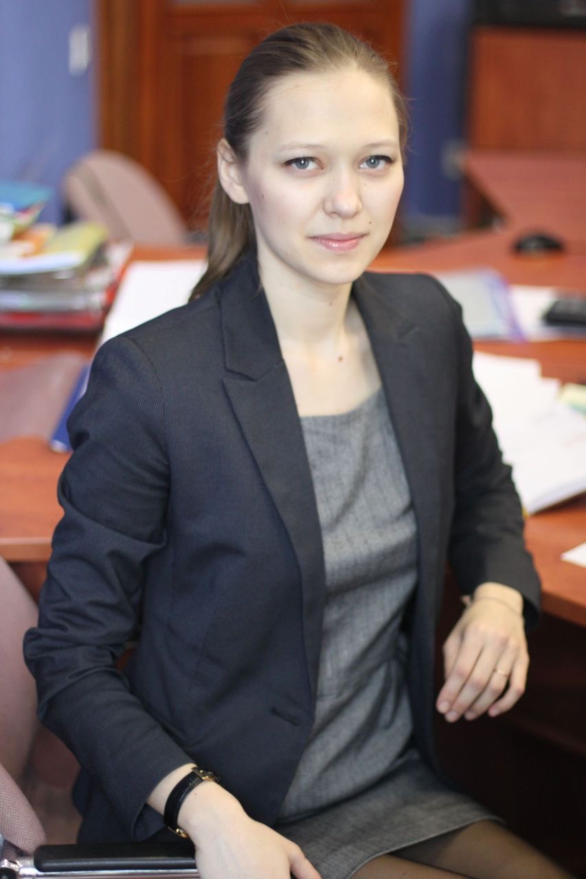 Юлия во время учебы в Академии адвокатуры