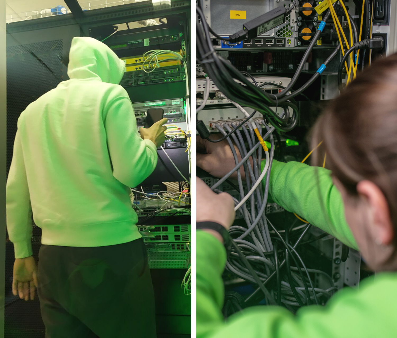 Робота в дата-центрі під час війни