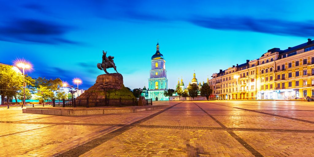 панорама Києва