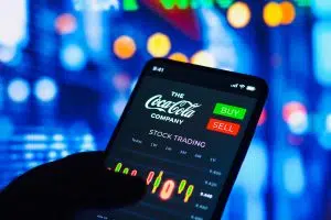 Торговля акциями Coca-Cola