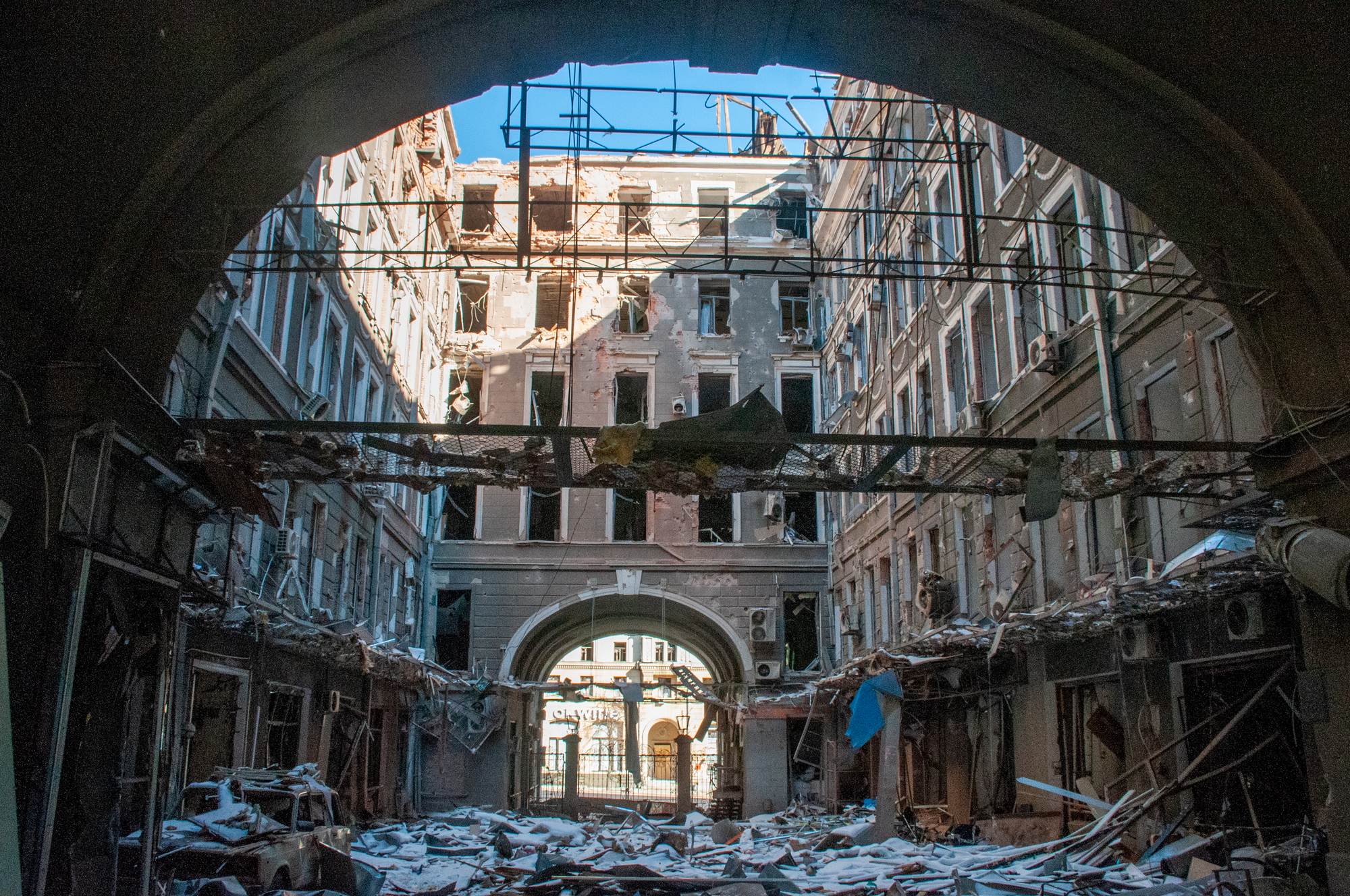 Харьков разрушенный война