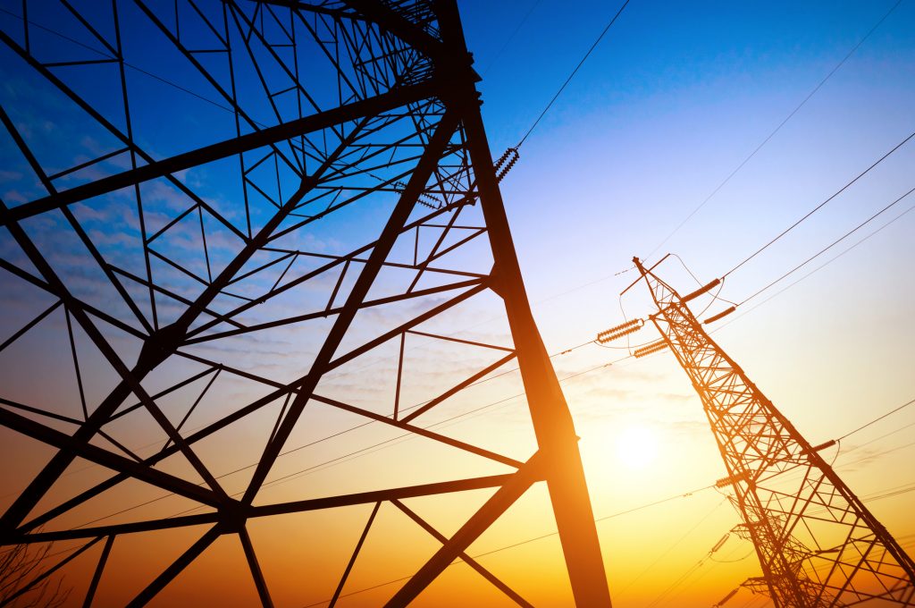high voltage post