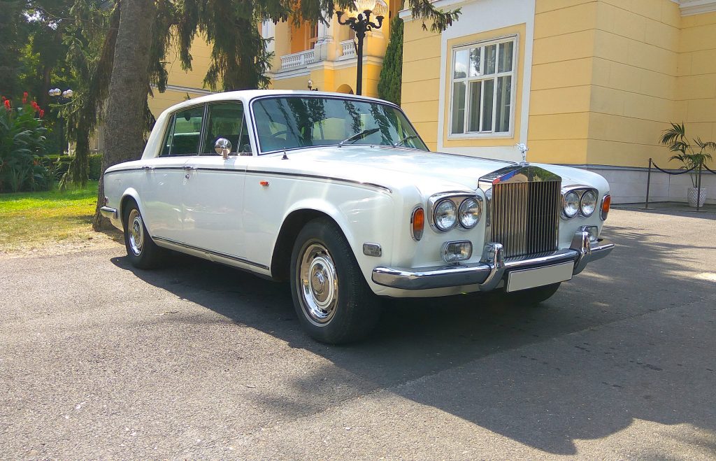 British luxury car Rolls-Royce Silver Shadow