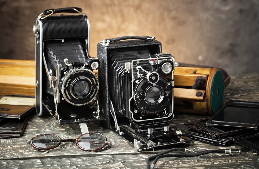 Vintage cameras