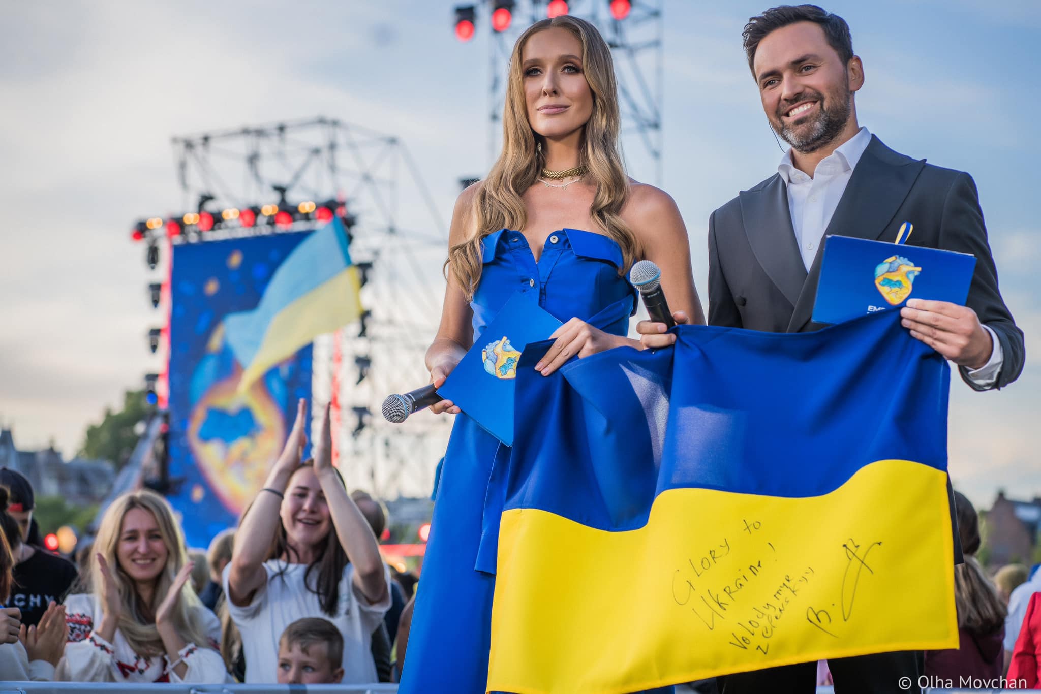 Мірошниченко та Осадча, марафон в Амстердамі Embrace Ukraine
