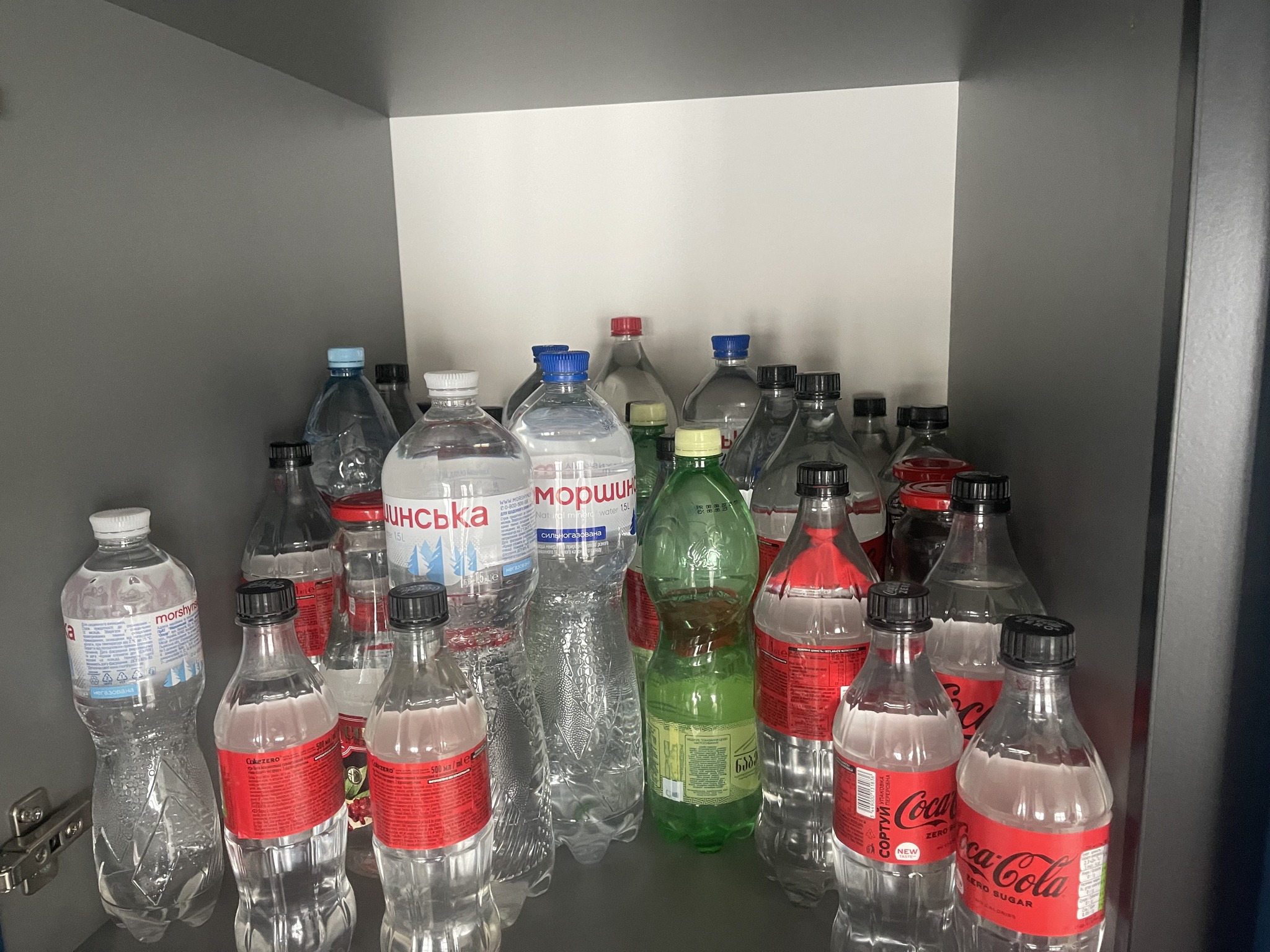 Запасы воды Петра Обухова