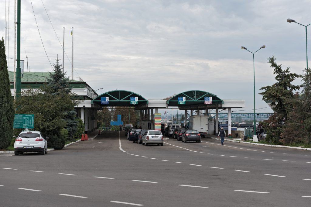 Crossing the Ukrainian border