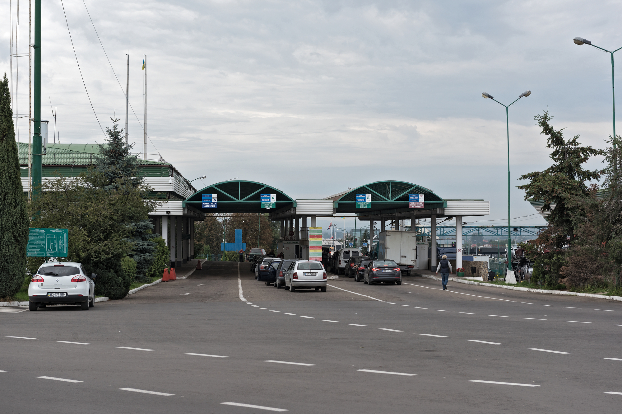 Crossing the Ukrainian border