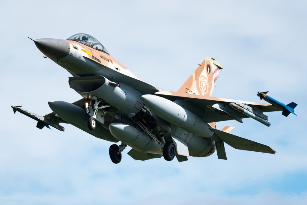 Літак F-16 ВПС Ізраїлю