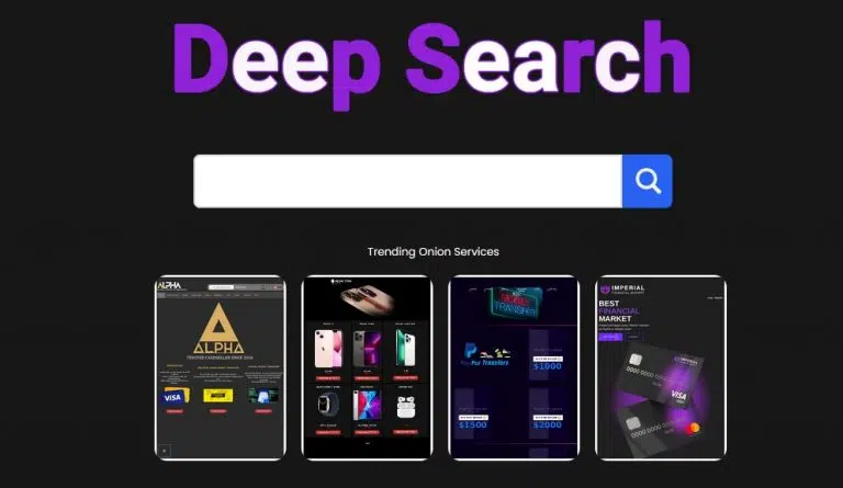 Поисковая система Deep search