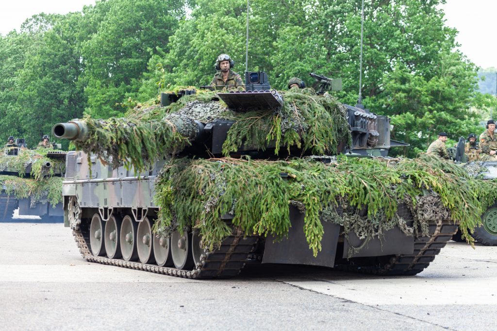 Немецкий основной боевой танк Leopard 2A6