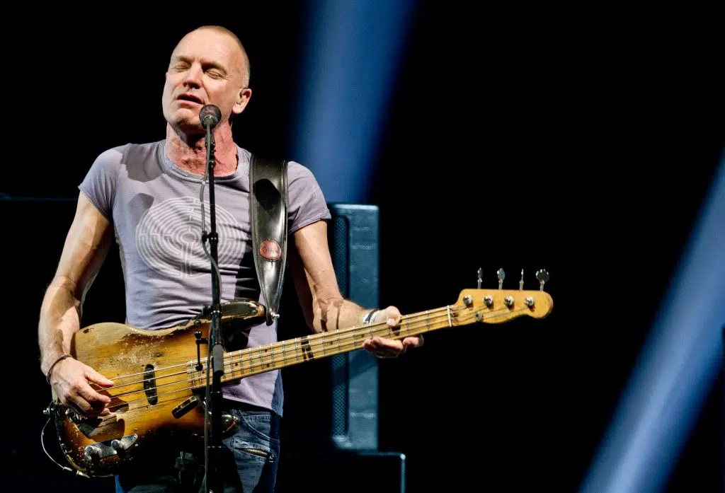 Sting performs at the HMH Music Festival