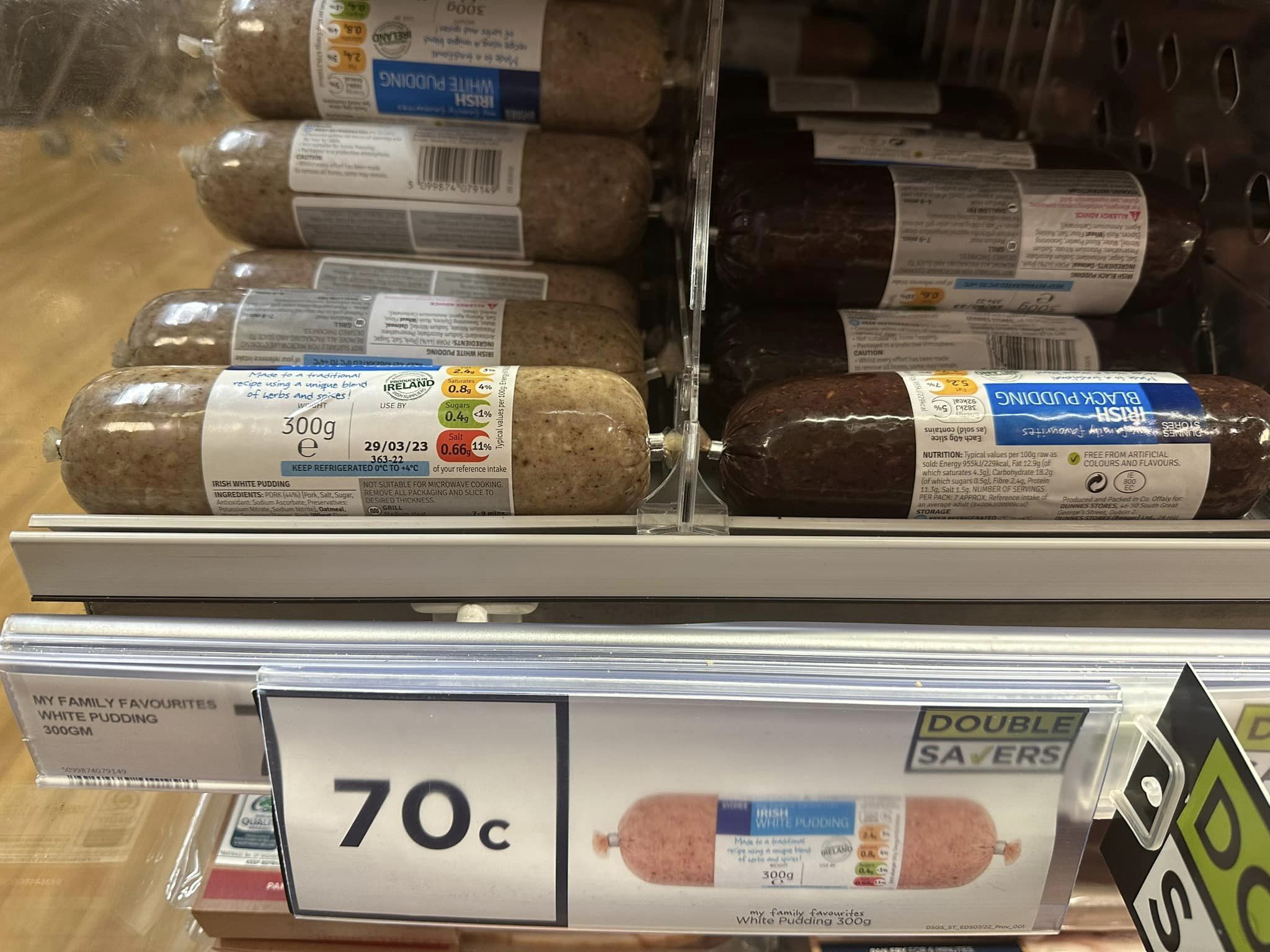 Супермаркет в Ирландии