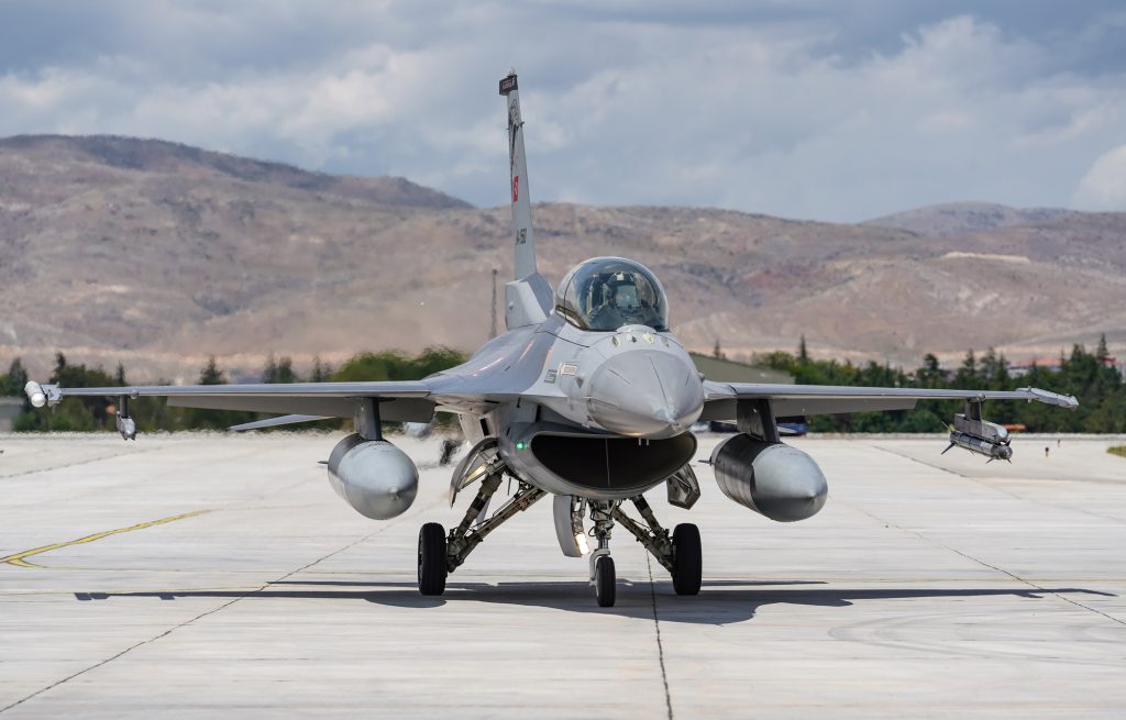 Винищувач F-16D Fighting Falcon ВПС Туреччини