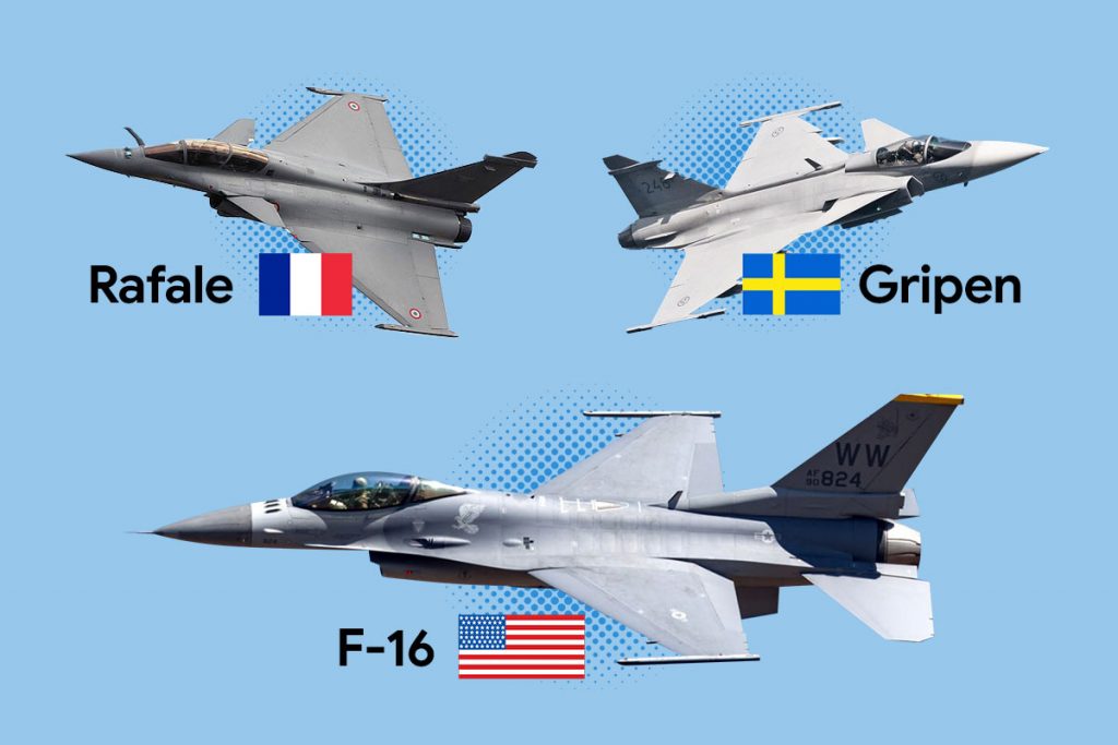 F-16, Rafale чи Gripen: який винищувач стане новим захисником українського неба