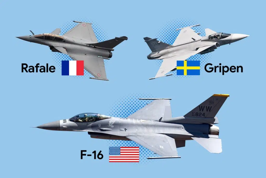 F-16, Rafale или Gripen: какой истребитель станет новым защитником украинского неба