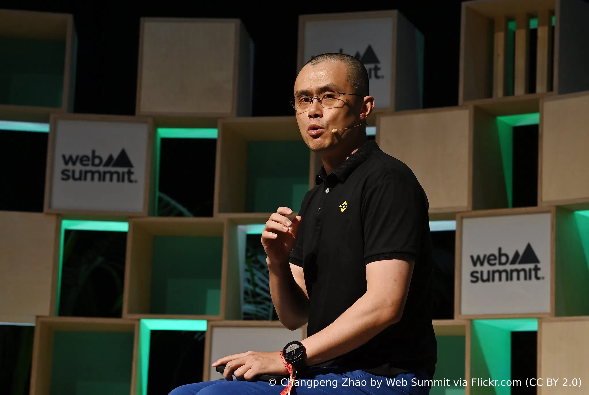 © Changpeng Zhao by Web Summit via Flickr.com (CC BY 2.0)
