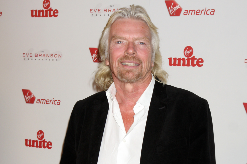 British billionaire Sir Richard Branson