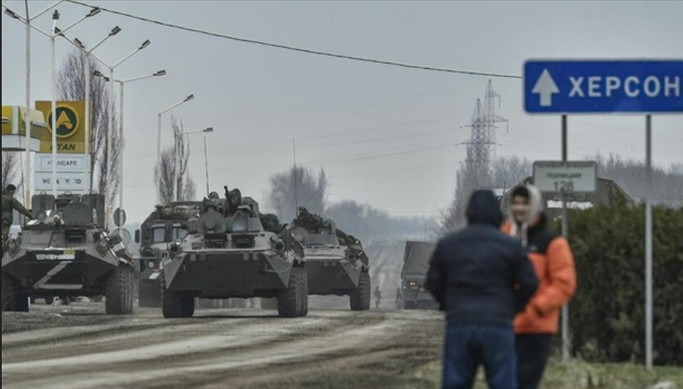 Первые дни оккупации Херсона