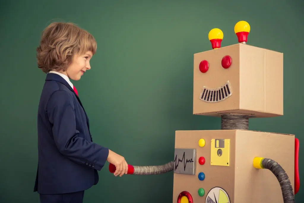 дитина і робот