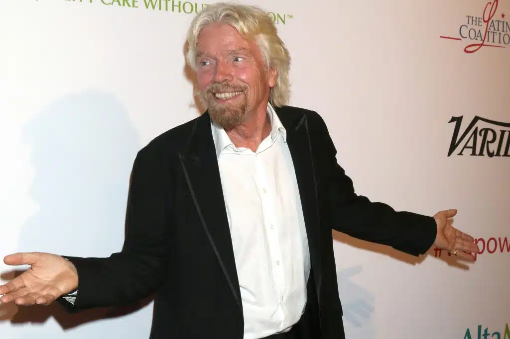 LOS ANGELES - MAY 12: Sir RIchard Branson at the Power Up Gala at the Beverly Wilshire Hotel on May 12, 2016 in Beverly Hills, CA