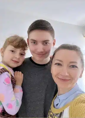 Светлана Городилова с детьми