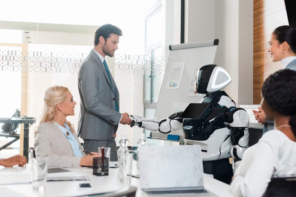 Human and robot interaction