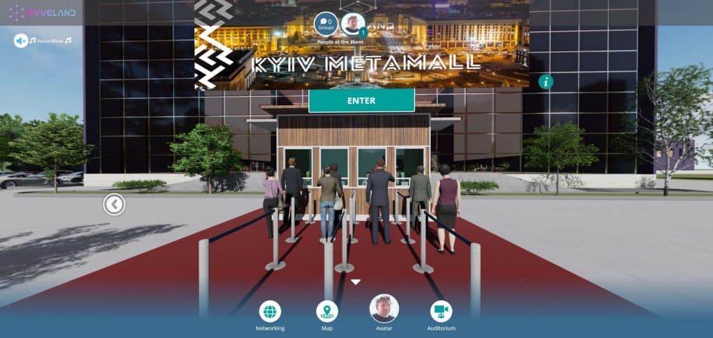 Вхід до Kyiv Metamall