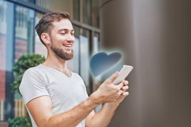 Man getting appreciated in internet