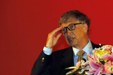 Bill Gates, co-founder of Microsoft and co-chair of the Bill & Melinda Gates Foundation, speaks at the inauguration ceremony of the China Global Philanthropy Institute and the Joint Philanthropy Education Initiative in Beijing, China, 12 November 2015.

Bill Gates, Jack Ma Yun, and more than one hundred charity celebrities over the world attended the inauguration ceremony of the China Global Philanthropy Institute and the Joint Philanthropy Education Initiative in Beijing, China, 12 November 2015.