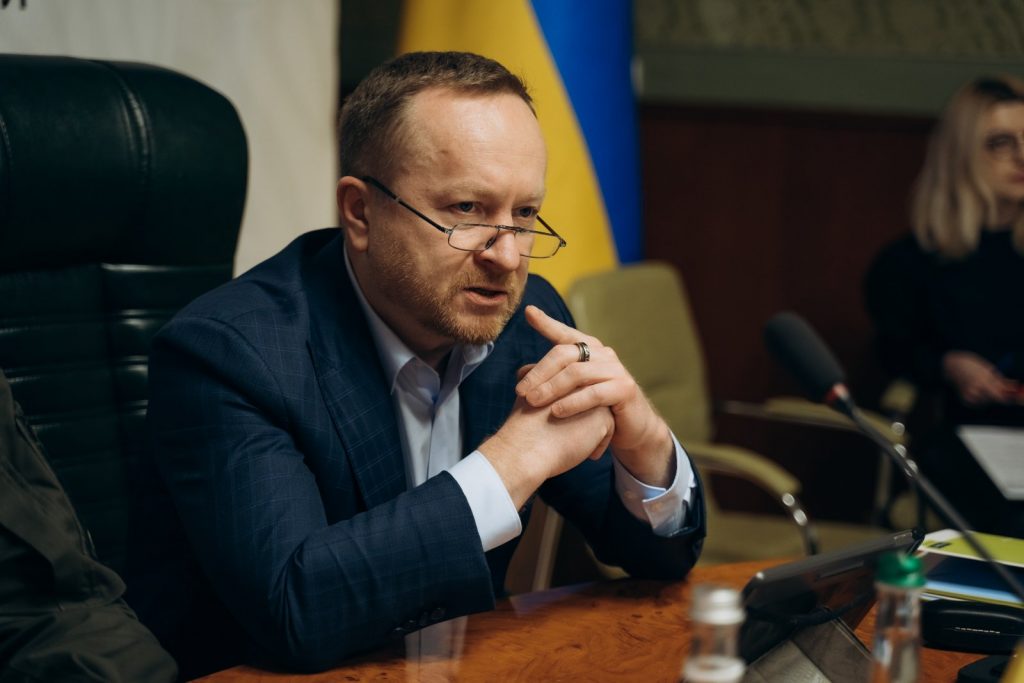 Голова правління «Ощадбанку» Сергій Наумов