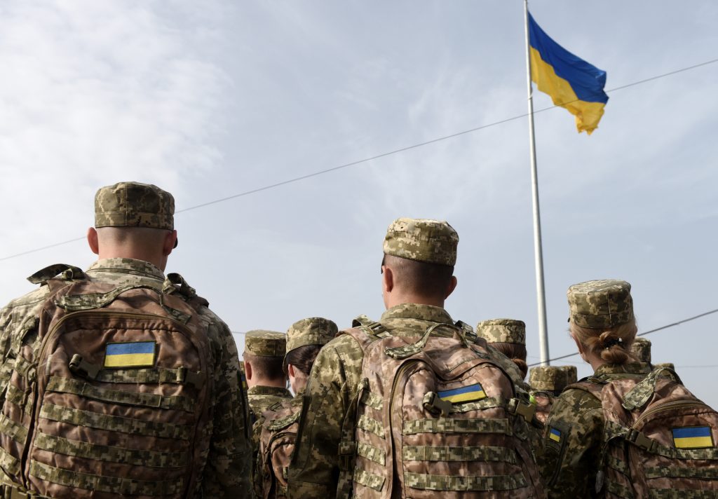 українські військові, прапор