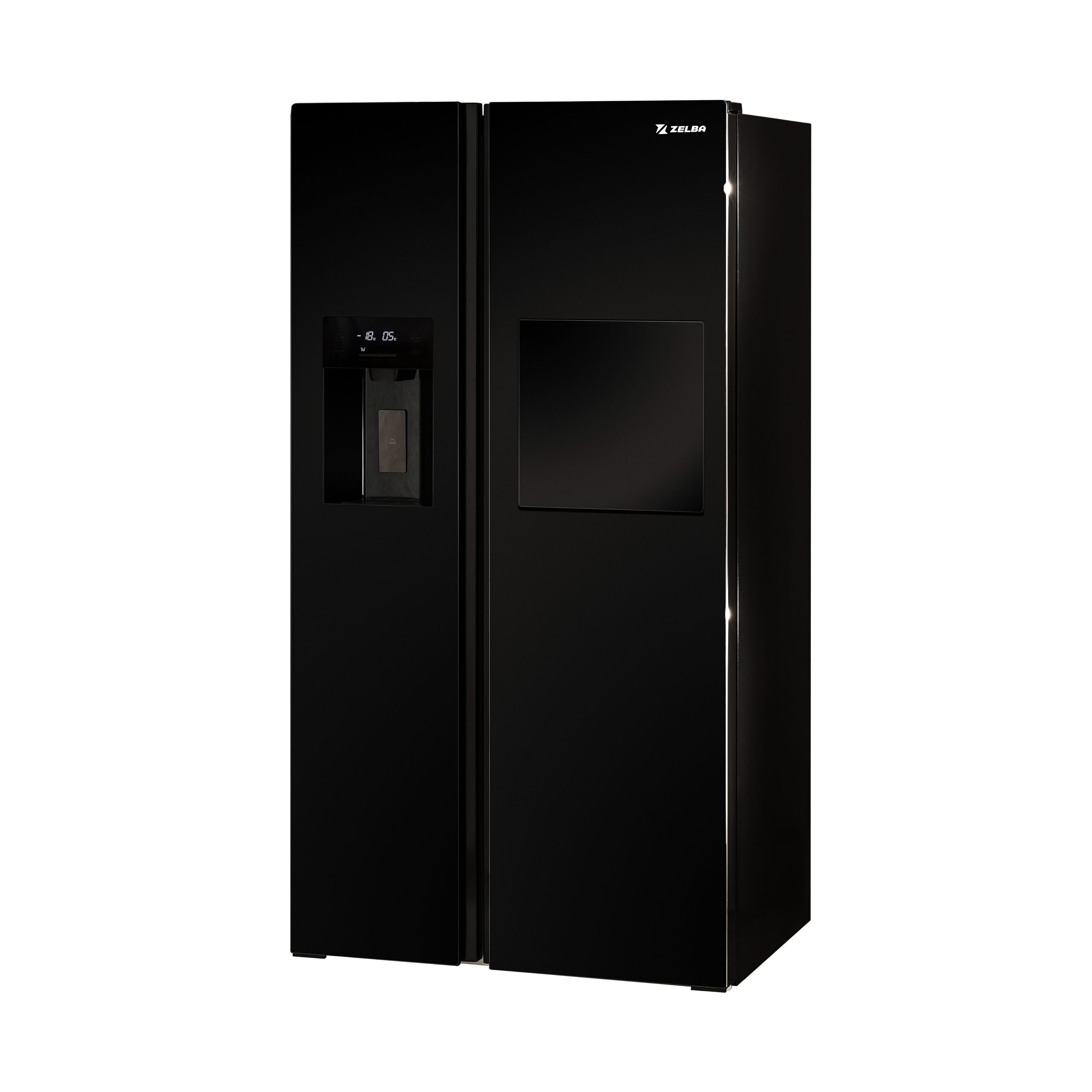 Холодильник Zelba SSFR-541.4 I IMBD black Glass