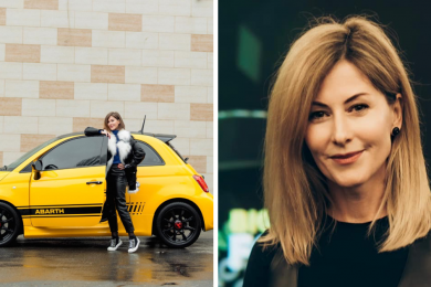 Марина Авдєєва та жовте авто