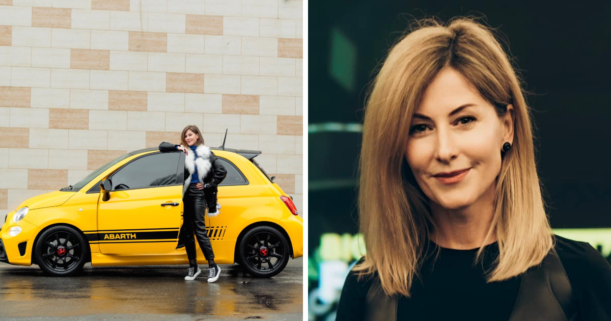 Марина Авдєєва та жовте авто