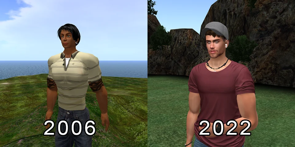 Порівняння графіки в Second Life
